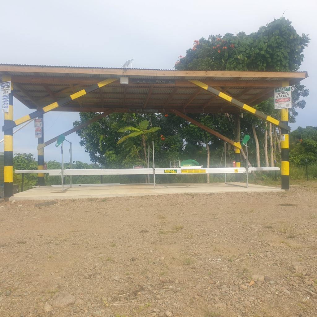 Our Lucasmill 10-30 swingblade mill at our Vunaniu site.